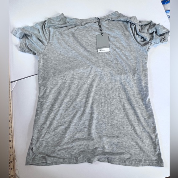 SMALLSHOW MATERNITY Tops - NWT SMALLSHOW MATERNITY NURSING TOP SZ MED GRAY SOFT MATERIAL